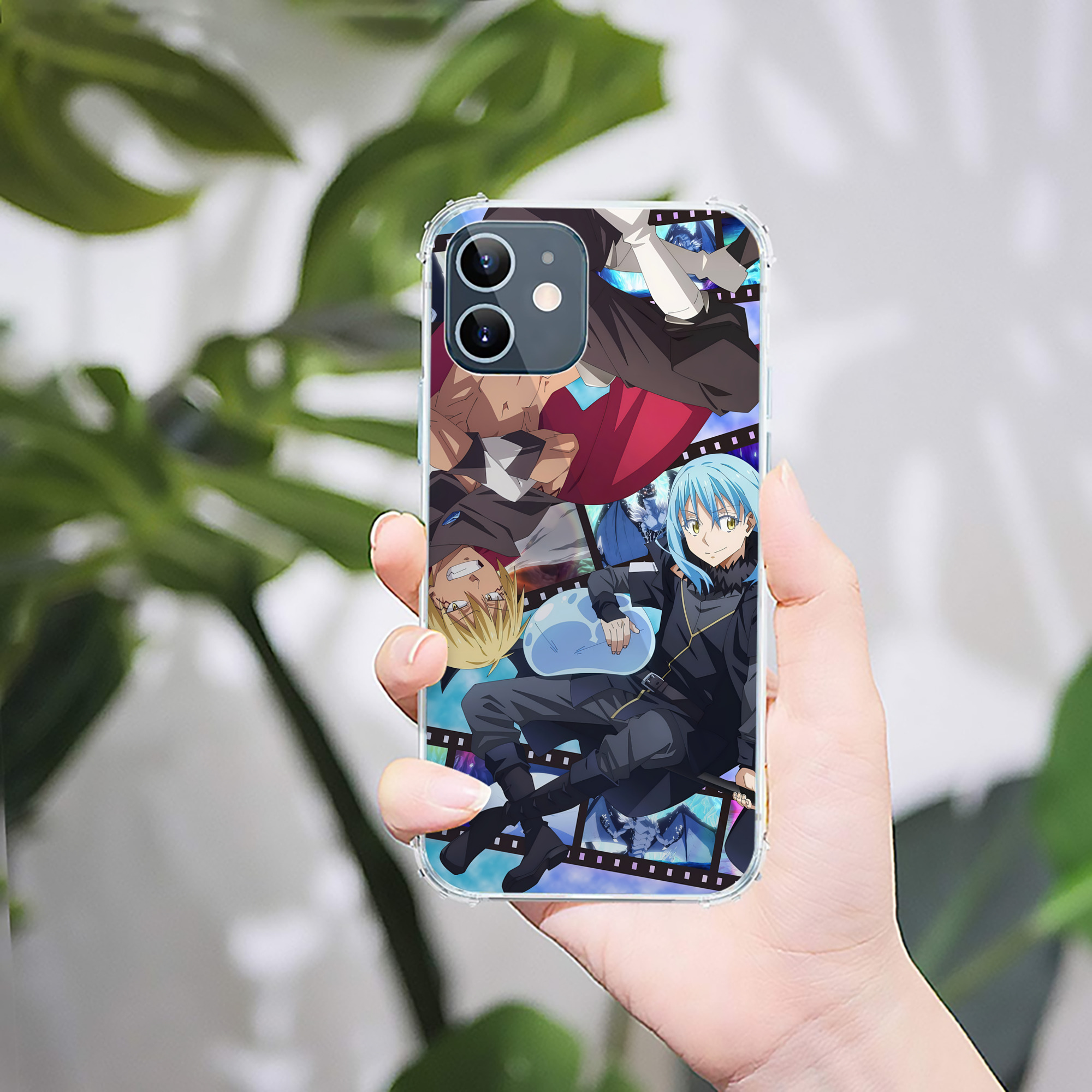 （画像用） 転スラ Regarding Reincarnated to Slime 【iPhone 12シリーズ対応】透明スマホケース（クリアソフトケース）